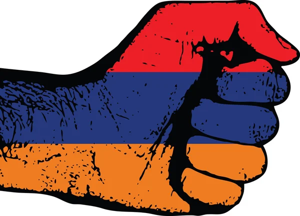 Punho arménio — Vetor de Stock