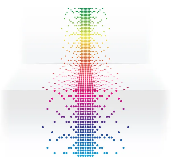 Pixels ilustração vetorial — Vetor de Stock