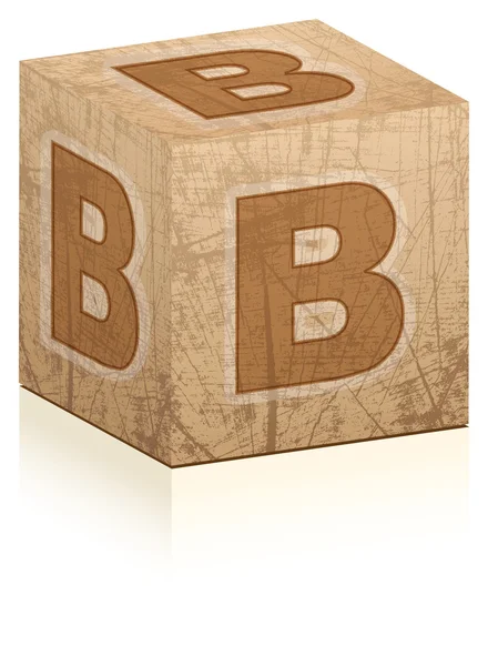 Letter b — Stock Vector