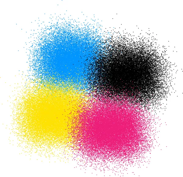 CMYK-kleuren — Stockvector