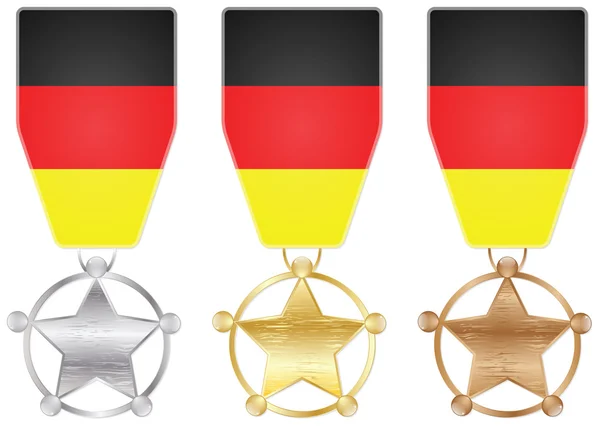 Німеччина медалі — стоковий вектор