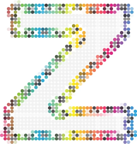 Lettre Z — Image vectorielle