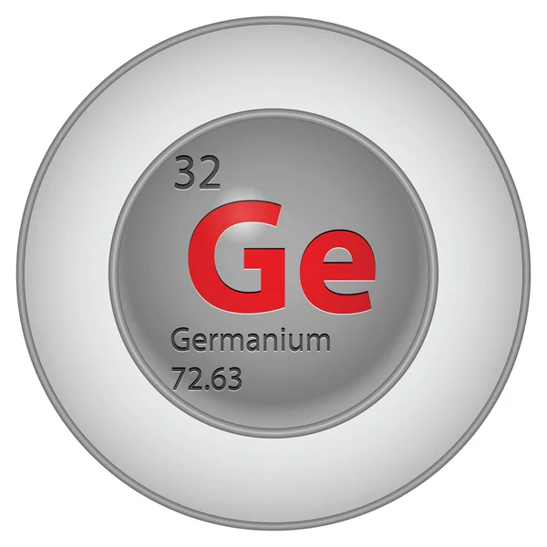 Germanium element — Stock vektor