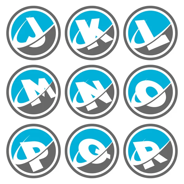 alfabe Icons set 2 swoosh