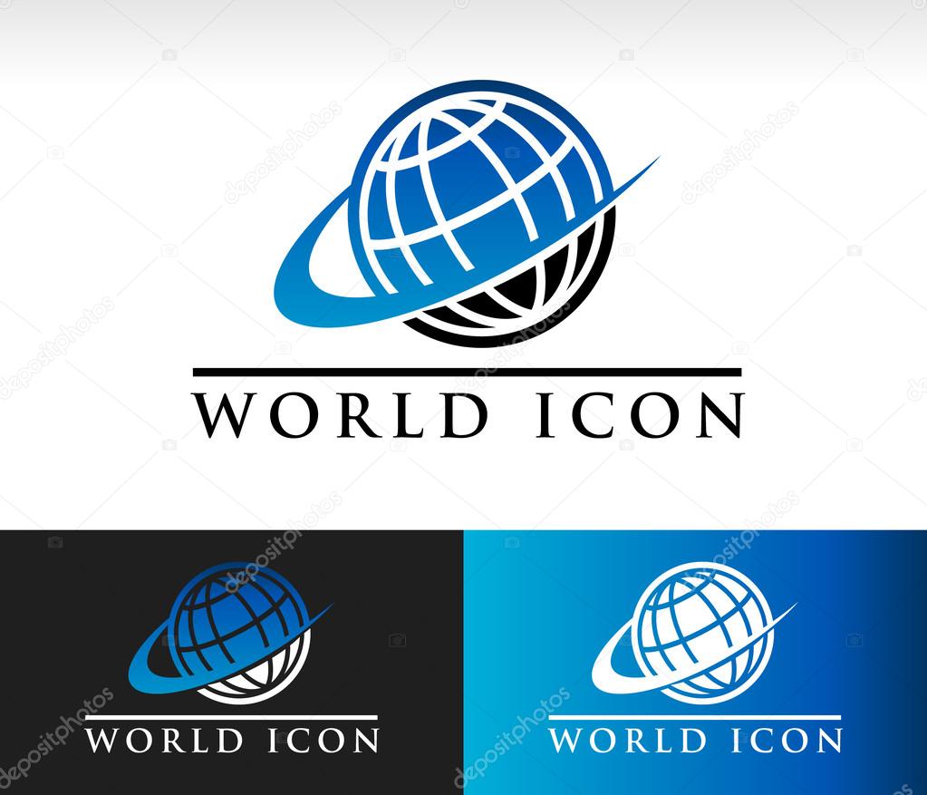 Swoosh World Icon