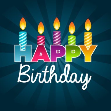 Doğum günün kutlu olsun.