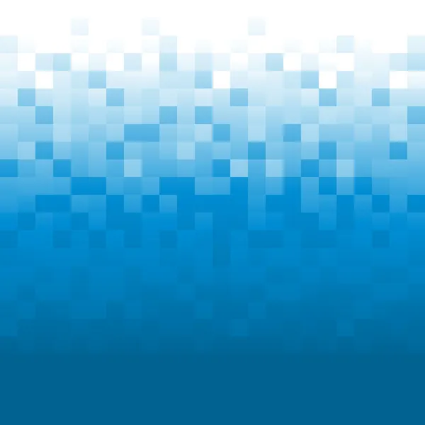 Blue Pixel Background — Stock Vector