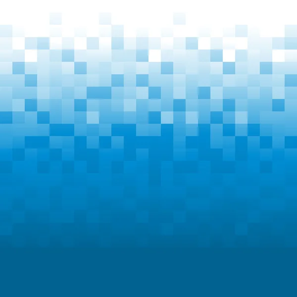 Blauer Pixel-Hintergrund Stockillustration