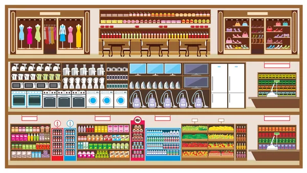 alışveriş merkezinde bir kesim