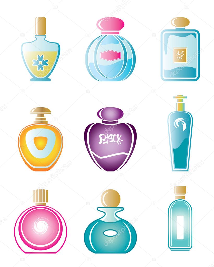 Set of perfumes