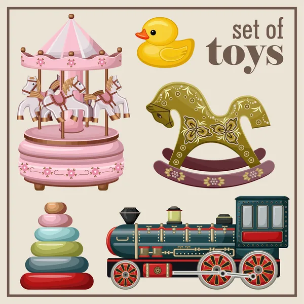 vintage oyuncak set. 