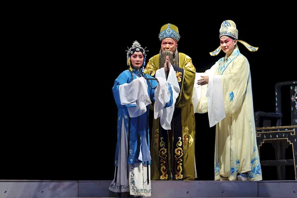 Mulian drama Çin qi opera performans — Stok fotoğraf