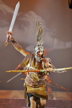 Tibet etnik dansçılar