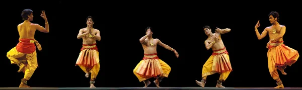 Indian BharataNatyam show de dança — Fotografia de Stock