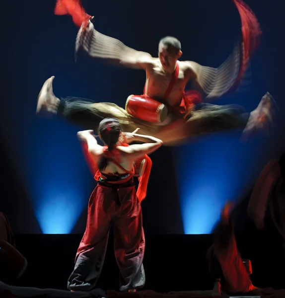 Spectacle de danse nationale chinoise — Photo