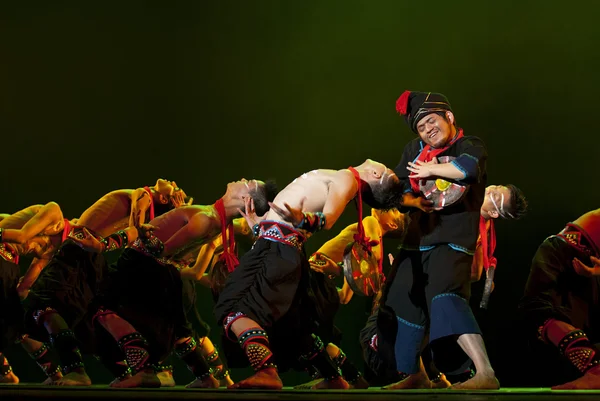 Chinese national dance show — Stock Photo, Image