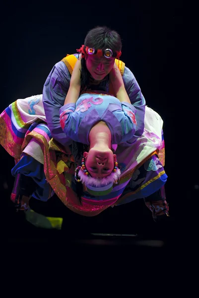 Chinese national dance — Stock Photo, Image