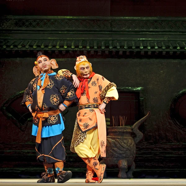 Chinese shao opera artiesten — Stockfoto