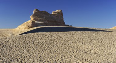 benzersiz yadan Dünya yüzeyinde gobi Çölü dunhuang, Çin'in