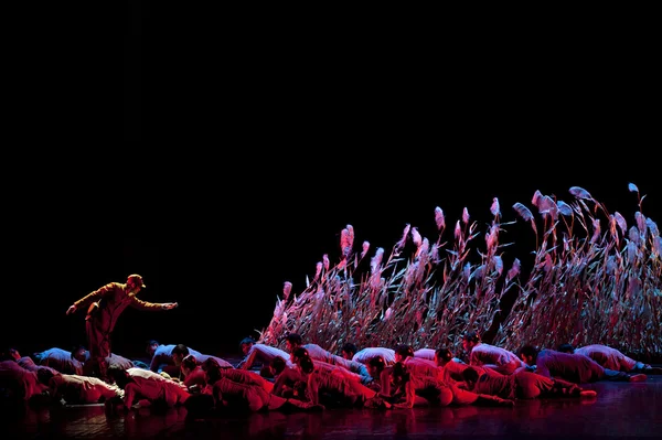 The famous chinese dance drama : Railway Guerrillas — Stock Photo, Image