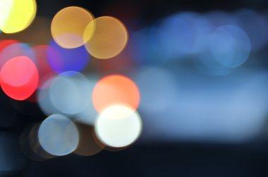 soyut renkli ufuk dairesel facula