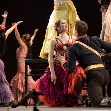 The Flamenco Dance Drama clipart
