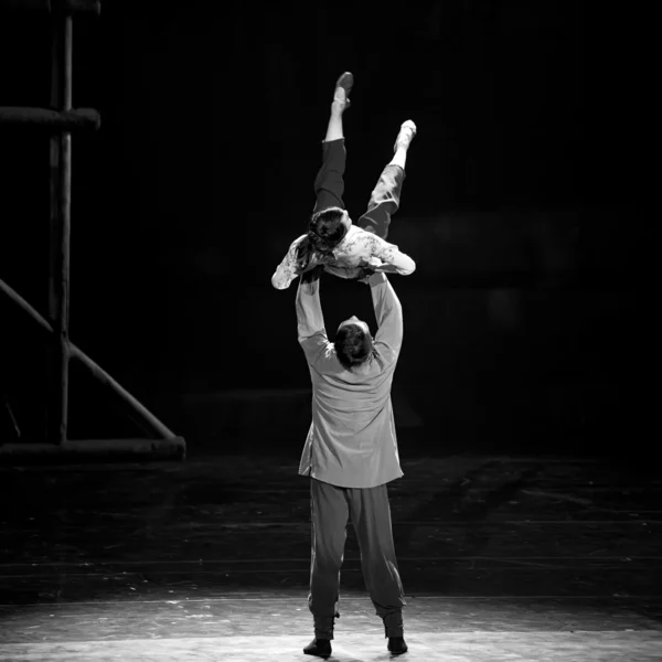 The famous chinese dance drama : Railway Guerrillas — Stock Photo, Image