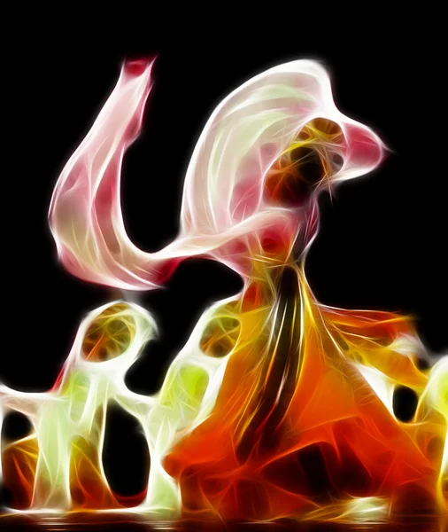 Abstract artistic picture of a modern dancer — Stock Photo, Image