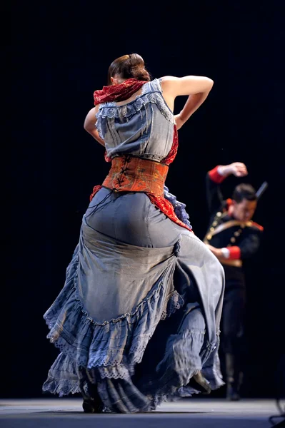 Bailarina de flamenco española — Foto de Stock