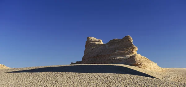 Única superficie terrestre de yadán en el desierto de Gobi en Dunhuang, China —  Fotos de Stock