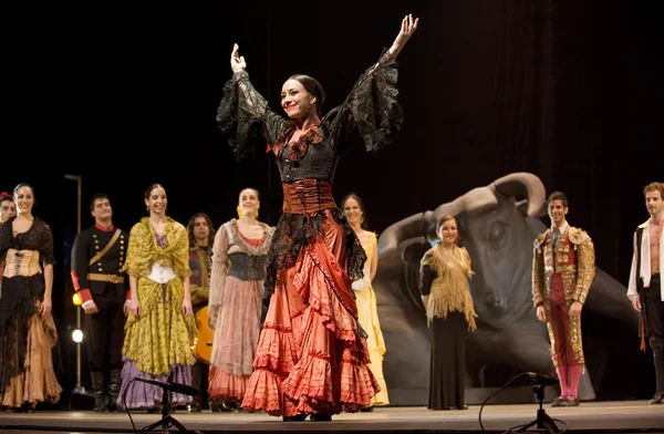 Den flamenco danser - Stock-foto