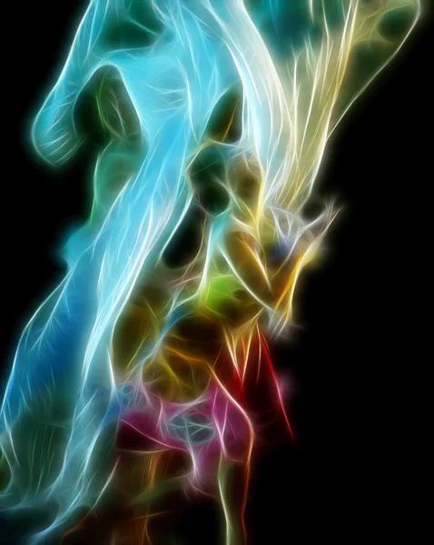 Abstract artistic picture of a modern dancer — Stock Photo, Image