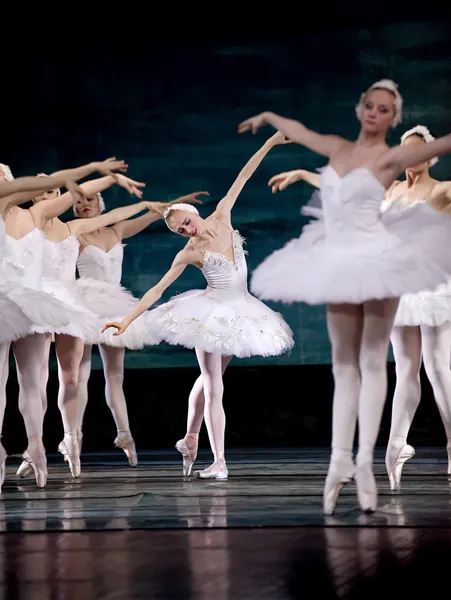 Swan lake ballet performed by russian royal ballet — Stock Photo, Image