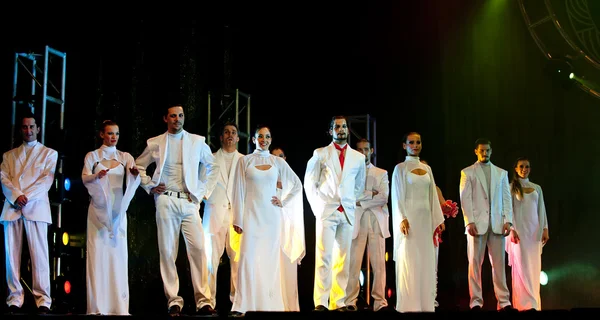 Hungarian Modern dance show — Stock Photo, Image