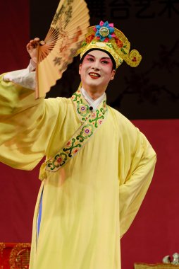 Çince Geleneksel opera aktör tiyatro kostüm