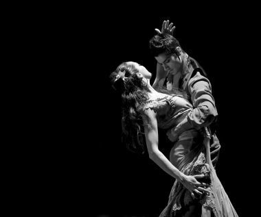İspanyol flamenco dansçıları