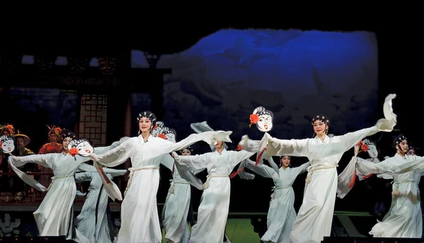 Chino cantonés ópera bailando niñas —  Fotos de Stock