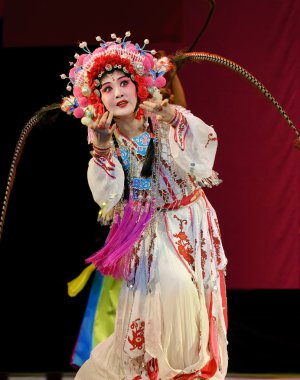 oldukça Çince Geleneksel opera oyuncu tiyatro kostüm