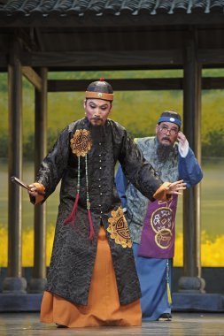 Çince Geleneksel opera aktör tiyatro kostüm