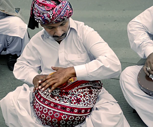 Pokaż muzyki ludowej z Pakistanu — Zdjęcie stockowe