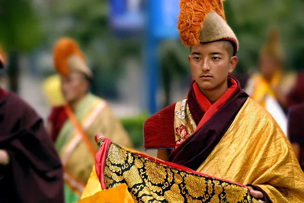 티베트 라마 승 — 스톡 사진
