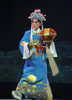 Çince Geleneksel opera aktör tiyatro kostüm