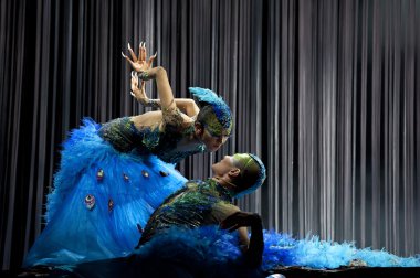 Chinese national dancers