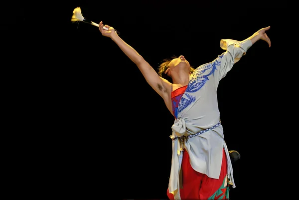 Chinese national dancer — Stock Photo, Image