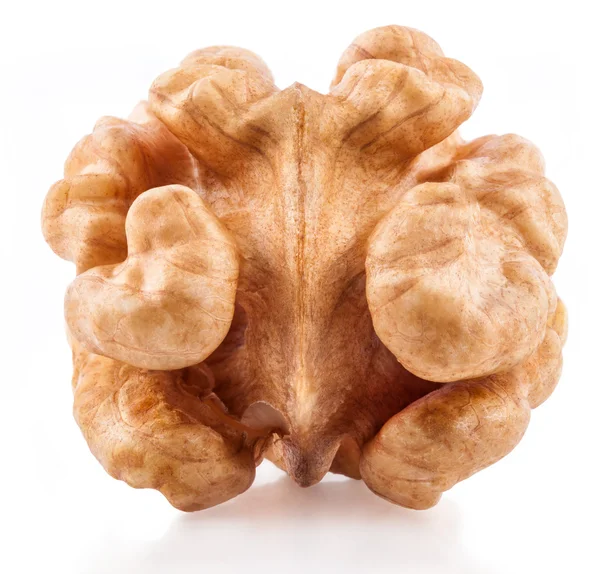 Kernel walnut, met uitknippad — Stockfoto