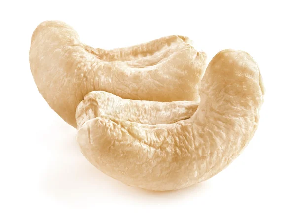 Zwei Cashewnüsse — Stockfoto