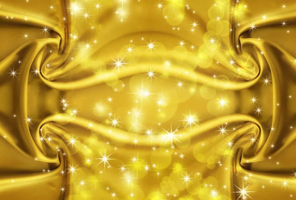Golden texture with sparkles — Stock Photo, Image