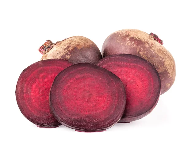 Red beets isolated — Stock Photo, Image