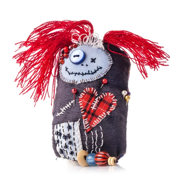 Handgemaakte rag doll — Stockfoto