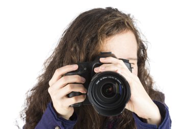 teen fotoğraf çekme